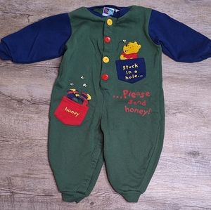 Vintage Disney Pooh Bear onesie 18 - 24 months